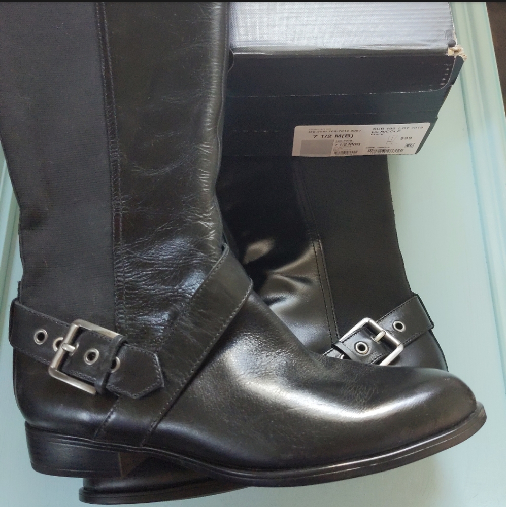 Liz Claiborne Nicole leather boots.